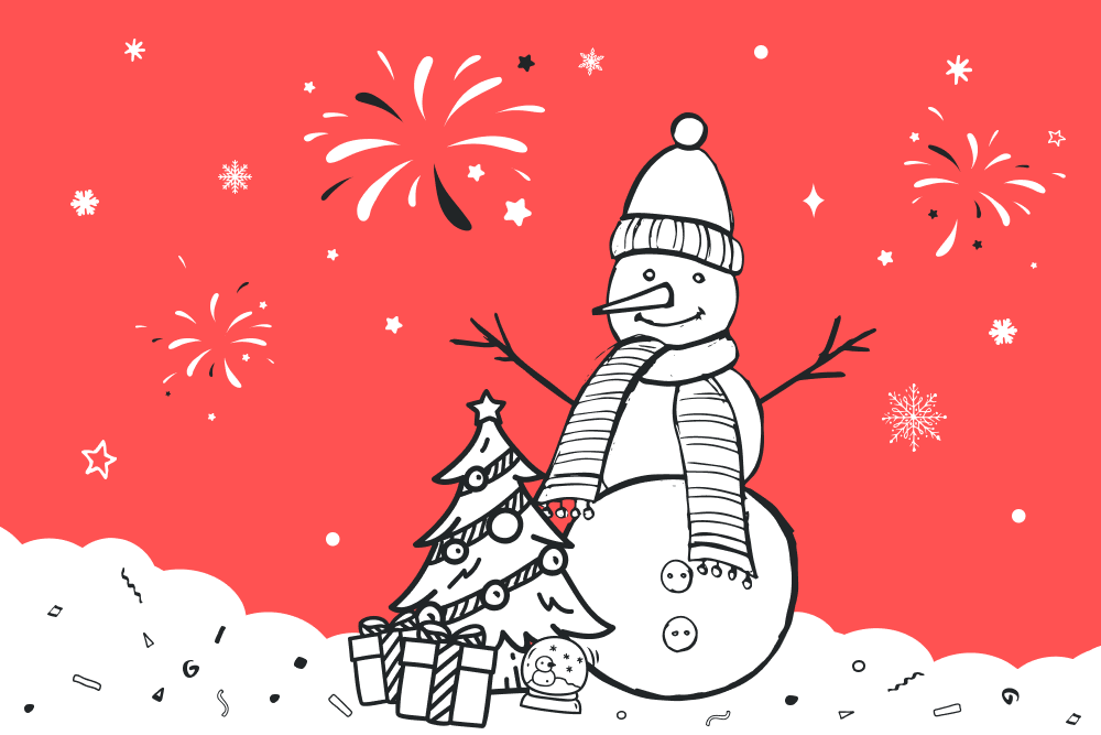 Команда robota.ua вітає з Новим роком та Різдвом!